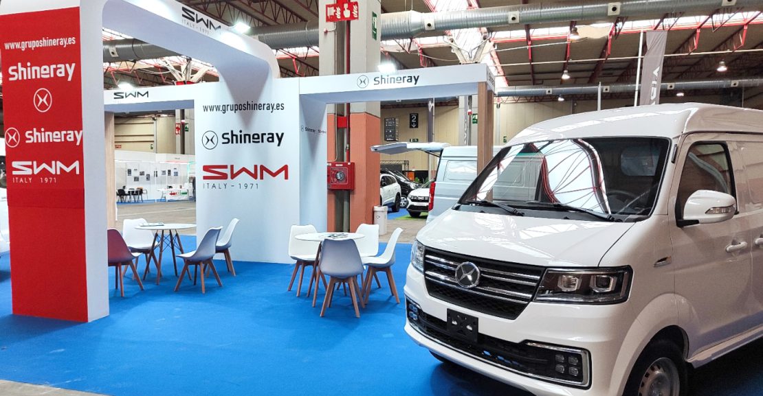 Feria del Taxi - Zaragoza 2024. Stand del Grupo Shineray